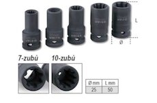 BETA Sada úderových hlavíc pre brzdové strmene, 11,5 - 22 mm, 5 ks