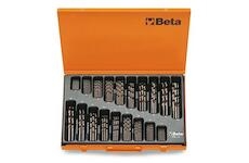 BETA SADA VRTÁKOV CYLINDRICKÝCH KRÁTKYCH HSS-CO 8% KOBALTOVÉ BROUŠENÉ NA KOV-MODEL 415/C116 116 KS FI 1 -10 X0.5 MM