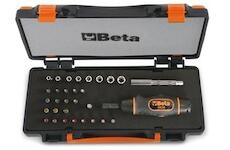 BETA SKRUTKOVAČ MOMENTOVÝ-MODEL 583/C31 31 ČASTÍ 583/6 ROZSAH 1.2-6NM S PRÍSLUŠENSTVOM V KRABIČKE