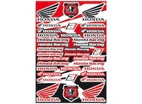 BLACKBIRD sada nálepiek SPONSOR HONDA UNI