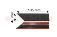 boční lišta předního blatníku L (doprodej)