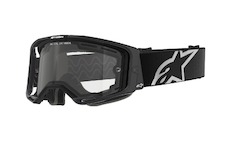 brýle VISION 8 CORP, ALPINESTARS (černá, dvojité antifog čiré plexi) 2025