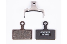 brzdové destičky pro systémy SHIMANO, BRAKING (směs Organic) 2 ks v balení