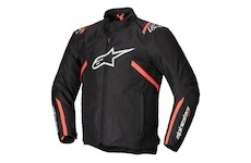 bunda T-SPS 2 WATERPROOF, ALPINESTARS (černá/bílá/červená fluo, vel. 2XL)