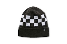 čepice CHECKED BEANIE, ALPINESTARS (černá/bílá)