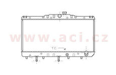 chladič 1.8D/TD (+AUT), 2.0D/TD (+AUT) [325*668*32]