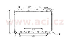 chladič 2.5i 16V (+A±AC)