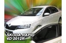 Deflektory ŠKODA Rapid 12-19  (iba predné) (SEDAN/SPACEBACK)