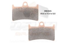 DELTA BRAKING Platničky brzdové RDER = GF070