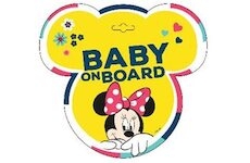 DISNEY Nálepka Baby On Board MINNIE