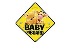 DISNEY Nálepka Baby On Board POOH