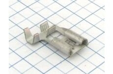 Dutinka bočná 6,3mm (samica/konektor) - pocín. (0,5-1,5mm)