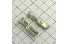 Dutinka plochá s jazýčkom 2,8mm (samica/konektor) - pocín. (0,5-1mm)
