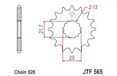 ELYSIUM Reťazové koliesko Yamaha/Kawasaki 14 zubové = JTF565