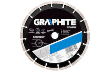 GRAPHITE Diamantový kotúč, 230 22.2 mm, segmentový a laserom zváraný