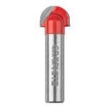 GRAPHITE Fréza žliabková, dlhá typ U, HM, 6.35 x 15.5 mm, stopka 8 mm