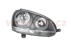 Hlavni svetlomet VW Golf V (1K1, 1K5) 10/03->05/04 halogen pravy HELLA