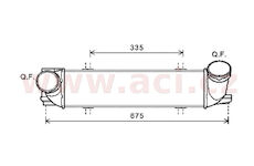 intercooler 335i [510*125*105]