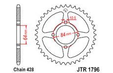 JT Rozeta zadná JTR 1796-49