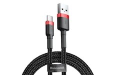 Kábel dátový (480Mbs) a nabíjací USB/USB typu C, 3A, 1m