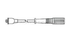 Kabel svieckovy /RS/ UNI 105cm TESLA