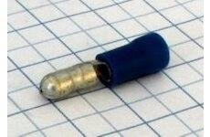 Kolík valcový izolovaný 4mm modrý (1-2,5mm)  /18.64300 /