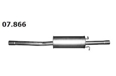 Koncový tlmič výfuku NOVAK 07.866
