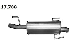 Koncový tlmič výfuku NOVAK 17.788