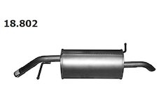 Koncový tlmič výfuku NOVAK 18.802