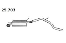 Koncový tlmič výfuku NOVAK 25.703