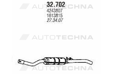 Koncový tlmič výfuku NOVAK 32.702