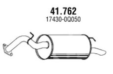 Koncový tlmič výfuku NOVAK 41.762