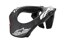 krční chránič NECK SUPPORT, ALPINESTARS, dětský (černý/bílý, vel. UNI) 2023