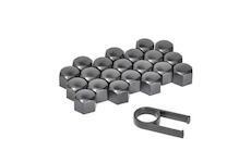 Krytka matice čierna 19mm (sada - 21ks)