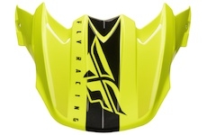 kšilt pro přilbu F2, FLY RACING - USA (Hi-Vis/žlutá)