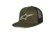 kšiltovka CORP TRUCKER, ALPINESTARS (zelená/černá)