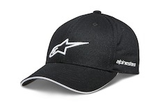 kšiltovka ROSTRUM HAT, ALPINESTARS (černá/bílá)