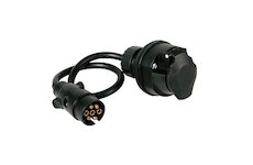 LAMPA Redukcia zásuvky ťažného zariadenia 12V, 7 na 13 pólov s káblom 40cm