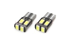 LED 12V 1,76w 3x SMD bílá 5600k (patice w2,1x9,5d/ T10) kompatibilní s CAN-BUS (blistr 2 ks) bez homologace