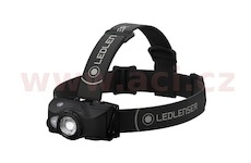 LED LENSER MH8 - outdoorová dobíjecí čelovka černo-černá, dosvit 200 m, záruka 7 let