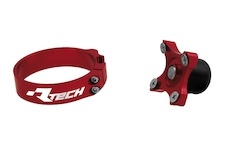 lift control - pomocník startu na vidlici KAYABA - vnější průměr 64 mm (250-450 YZ/YZF), RTECH (červený)