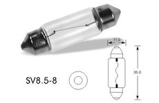 LUCAS Žiarovka 12V C5W SV8,5-8 sulfidka