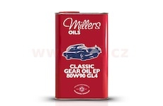 MILLERS OILS Classic Gear Oil EP 80W-90 GL4 - převodový minerální olej 1 l