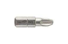 MILWAUKEE Skrutkovacie bity PH3, 25 mm (25 ks)