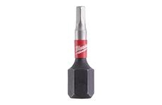 MILWAUKEE Skrutkovacie bity ShW Hex 2,5 25 mm – 2 ks