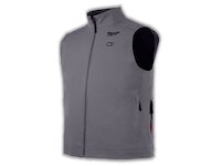 MILWAUKEE Vyhrievaná vesta TOUGHSHELL šedá - XXXL M12 HVGREY1-0 (3XL)