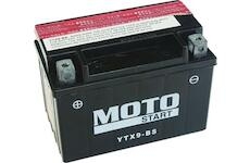 MOTO START Motobatéria MF AGM 12V 8Ah 135A (150x87x105mm) 0,4l T5 