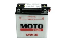 MOTO START Motobatéria Standard 12V 9Ah 85A (138x77x141mm) 0,6l T6 