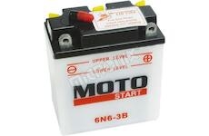 MOTO START Motobatéria Standard 6V 6Ah (99x57x121mm) 0,3l T6 