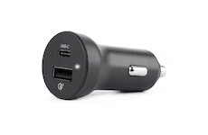 Nabíjačka mobilov do zapaľovača 12/24V micro, USB-A/USB-C 3A*DOPREDAJ